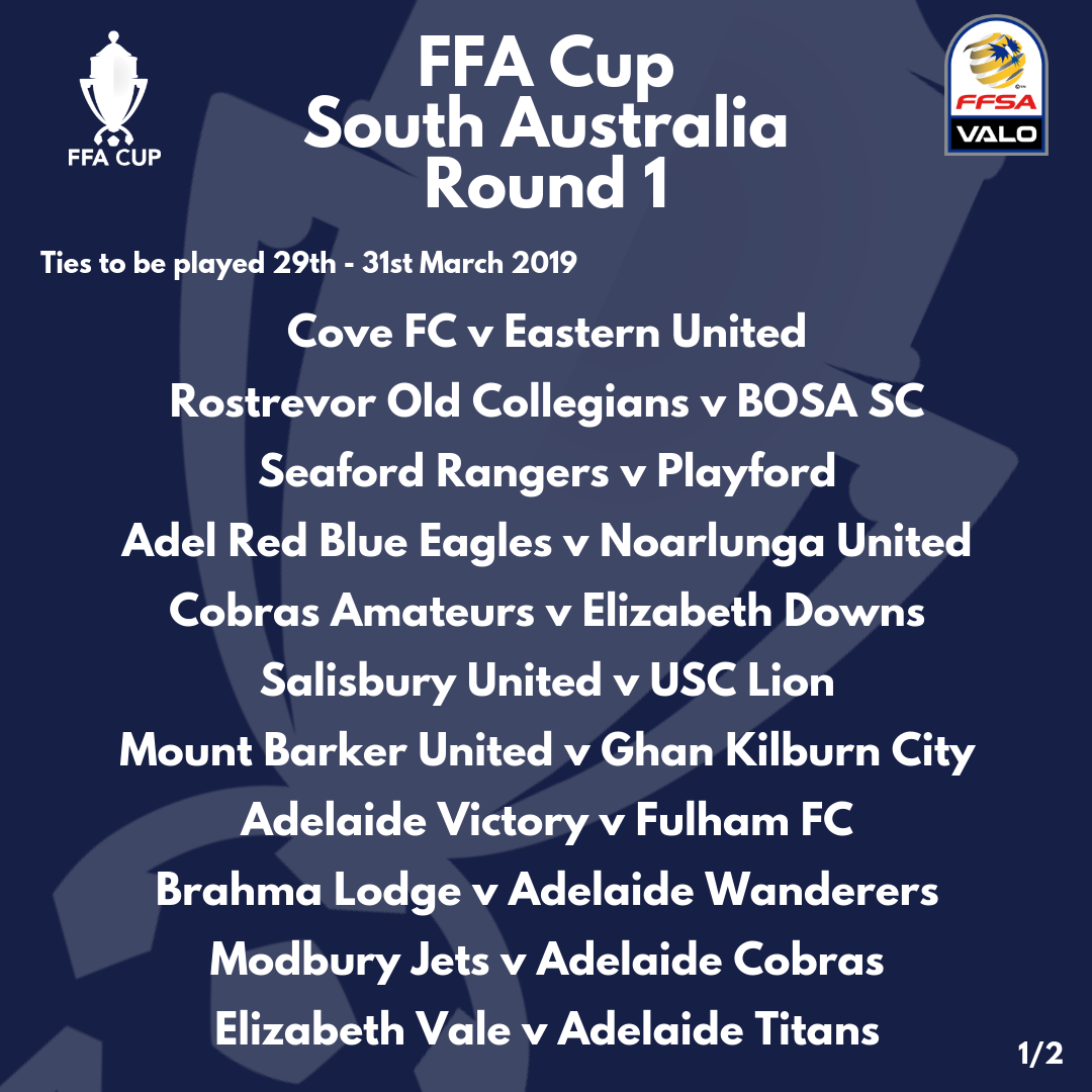 FFA Cup Draw #1