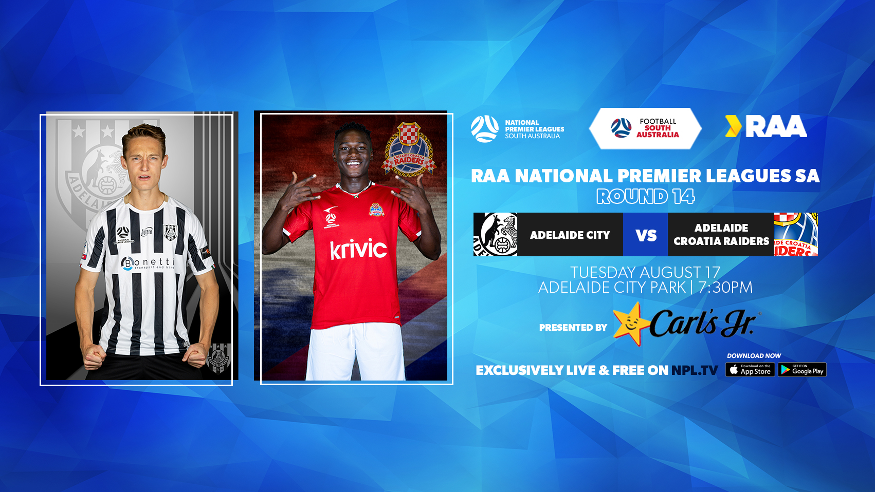 Adelaide City v Adelaide Croatia Raiders Adelaide City v Adelaide Croatia Raiders