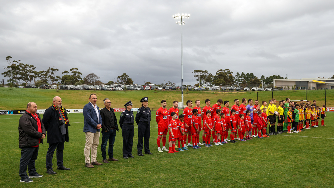 SAPOL at Federation Cup Final Day