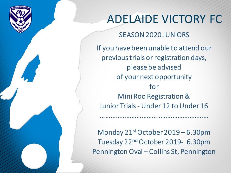 Adelaide Victory Trials