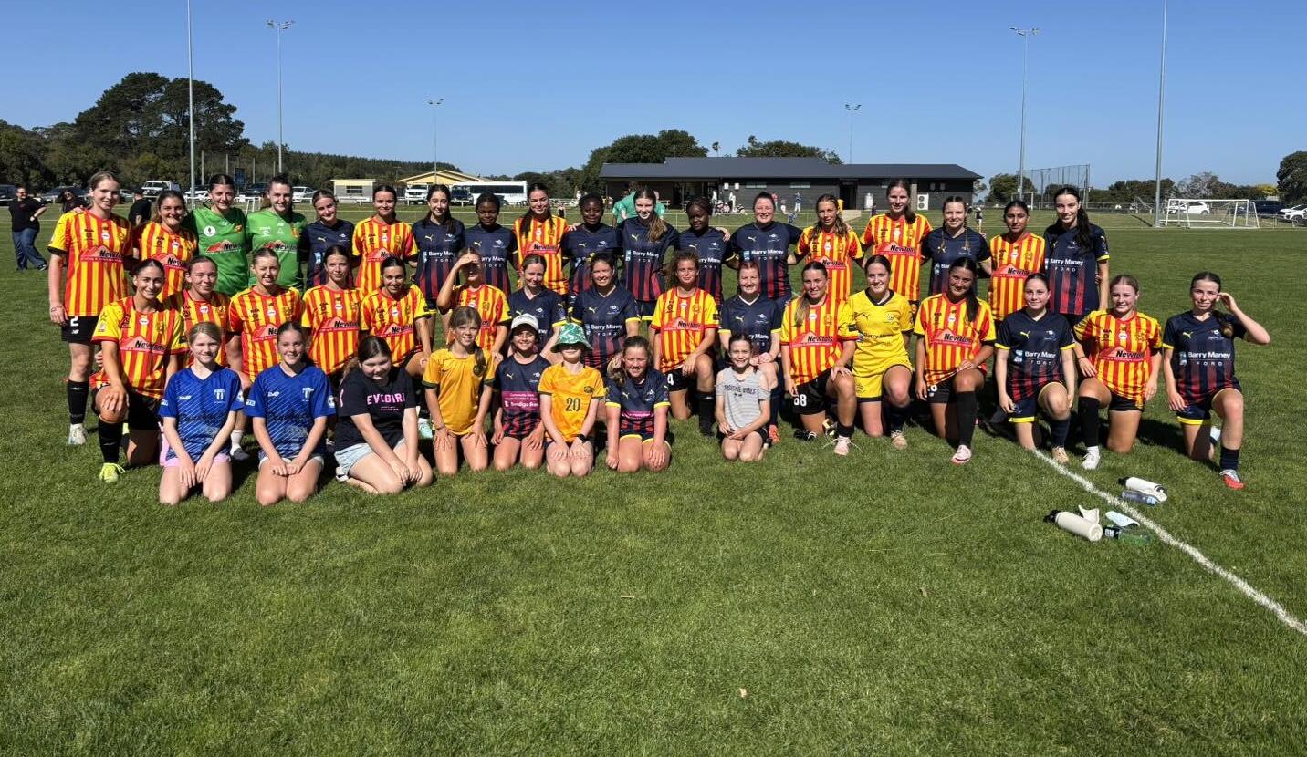 Limestone Coast Women’s All Stars vs MetroStars preseason friendly. 