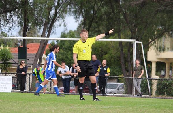 Referee - Christian Verdicchio
