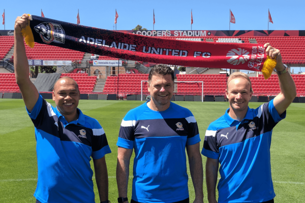 Cristiano Dos Santos, Carl Veart, Richie Alagich, Legends Match