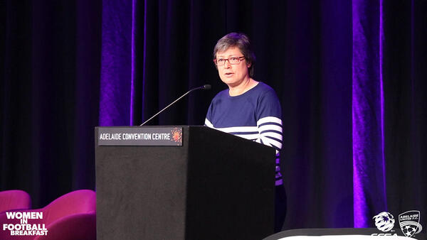 Moya Dodd Speech - Women In Football Breakfast 2019