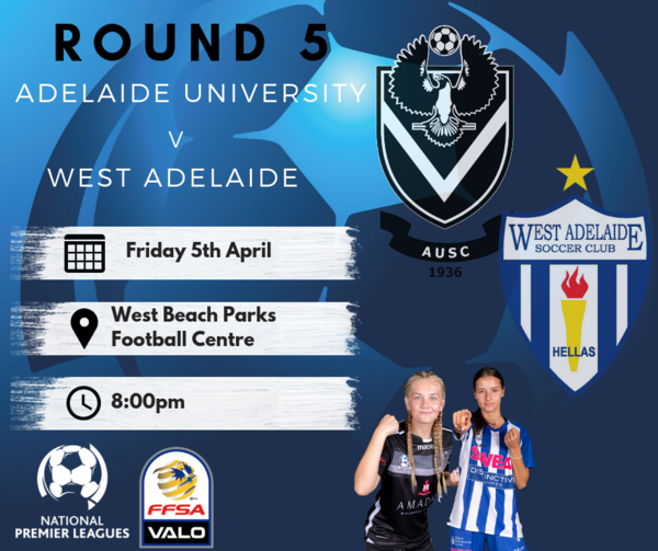 Adelaide Uni v West Adelaide