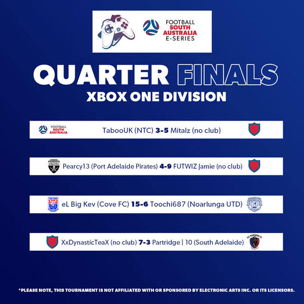 Xbox Quarter Finals