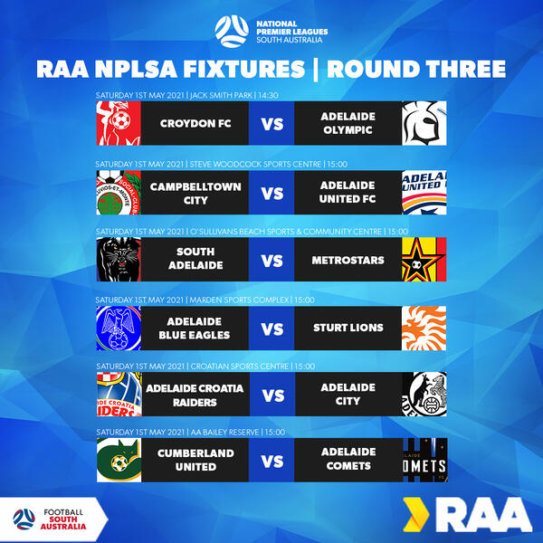 ROUND 3 FIXTURES