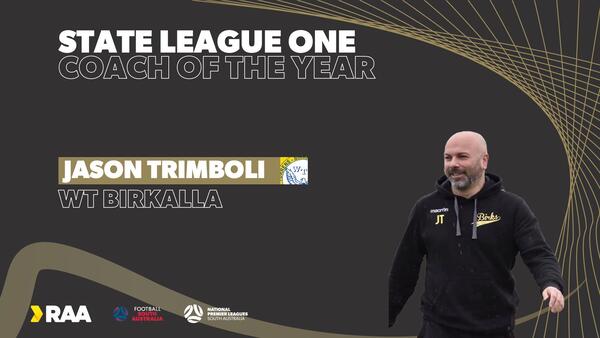 Trimboli Coach Of The Year