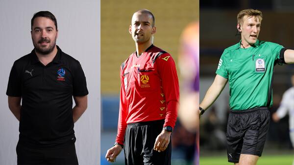 Match Official Appointments – Isuzu UTE A-League Men & Australia Champions Round 2